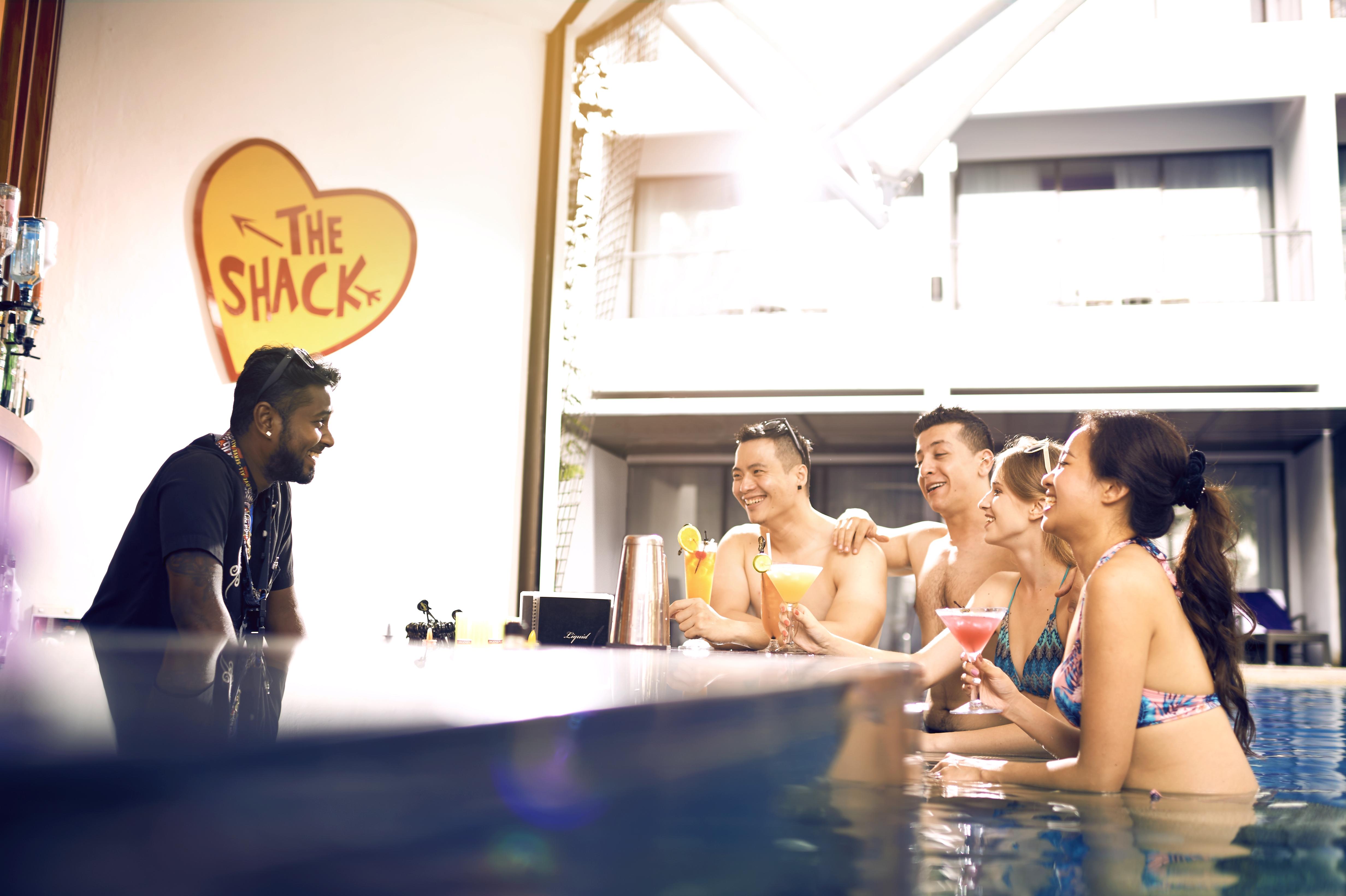 Hard Rock Hotel Penang Batu Feringgi Exterior foto The Shack